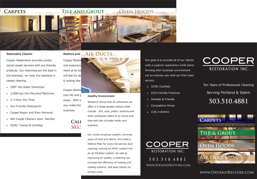Cooper Restoration Brochure