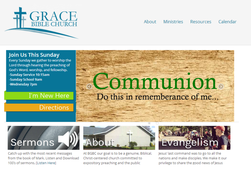 Grace Church Website