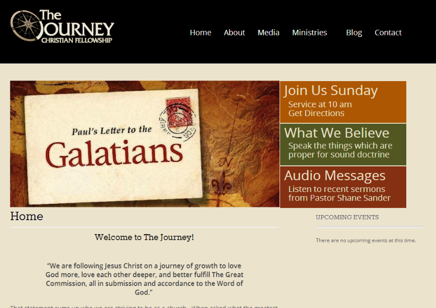 The Journey Website